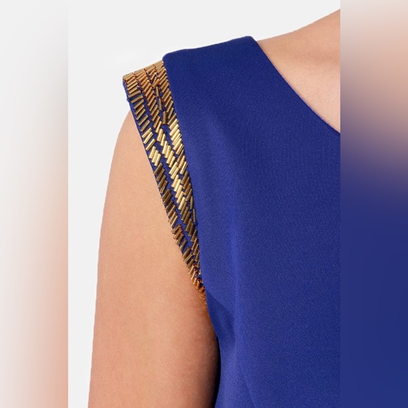 LULUS Exclusive Contessa Beaded Blue Dress - Picture 4 of 4